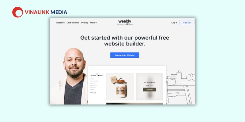 Nền tảng thiết kế website Weebly